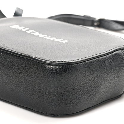 Balenciaga Calfskin Logo XS Everyday Camera Bag Black 9 of 10