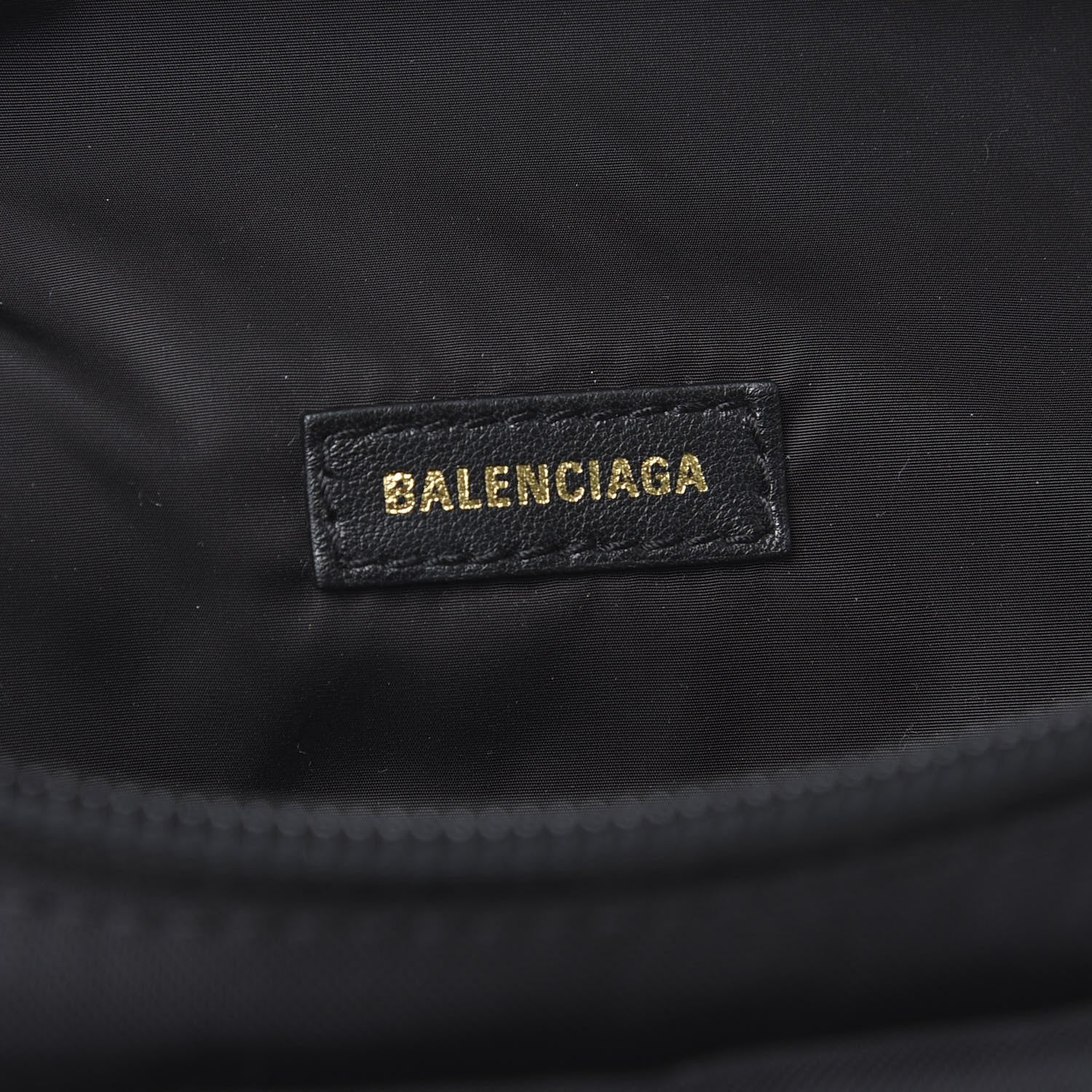 Balenciaga Sport Nylon Logo Embroidered Wheel Beltpack Black 5 of 9