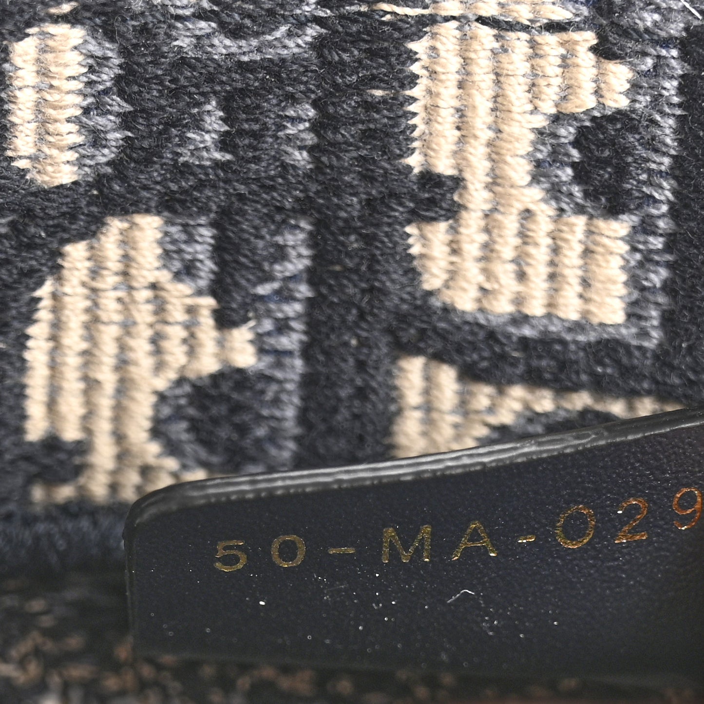 Oblique Mini Book Tote With Strap Blue Multicolor