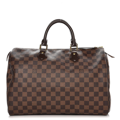 Louis Vuitton Damier Ebene Speedy 35 1 of 12
