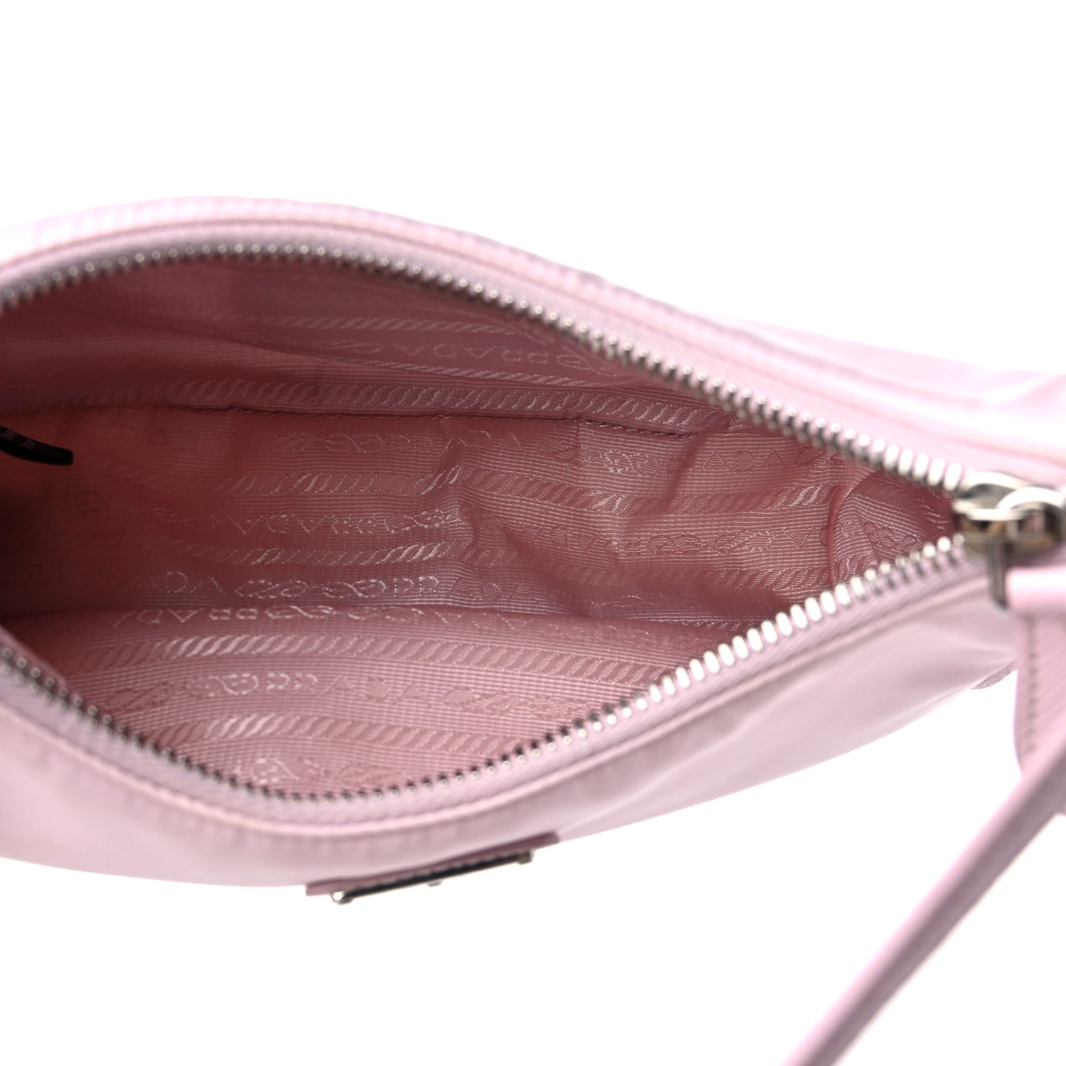 Prada Re-Nylon Saffiano Mini Re-Edition 2005 Bag Alabastro 4 of 8