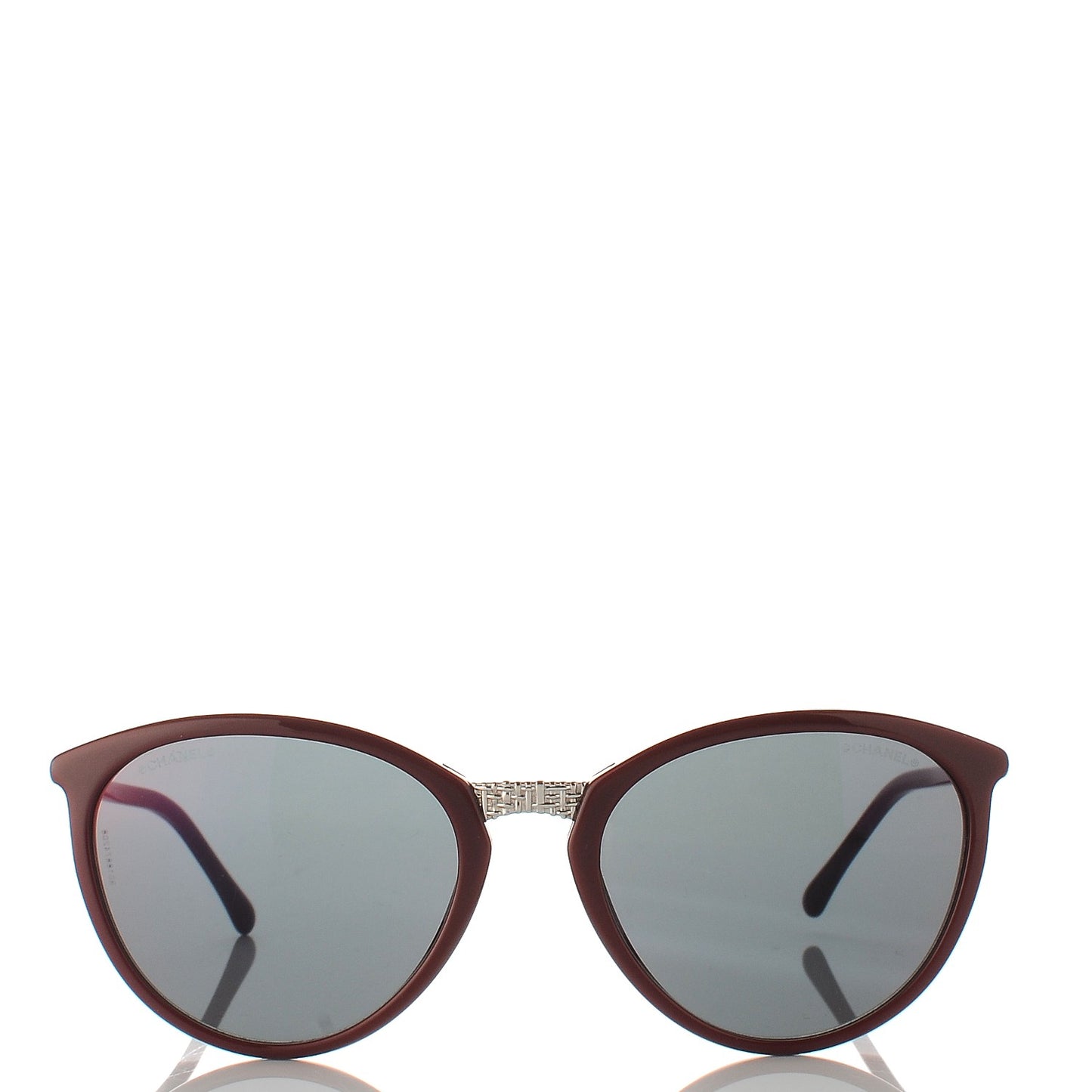 Acetate Butterfly Winter Sunglasses 5382 Dark Red