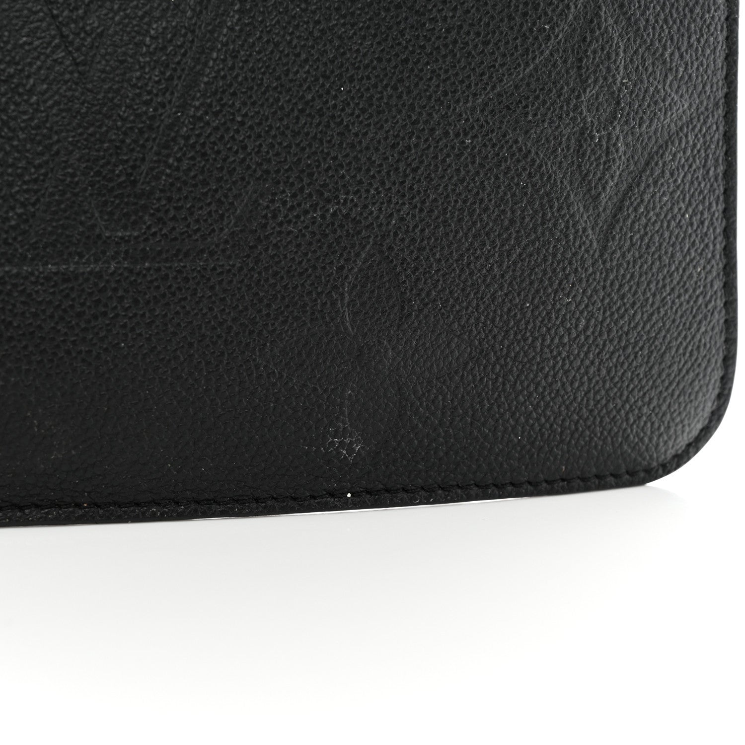 Louis Vuitton Empreinte Monogram Giant Neverfull MM Pochette Black 15 of 16