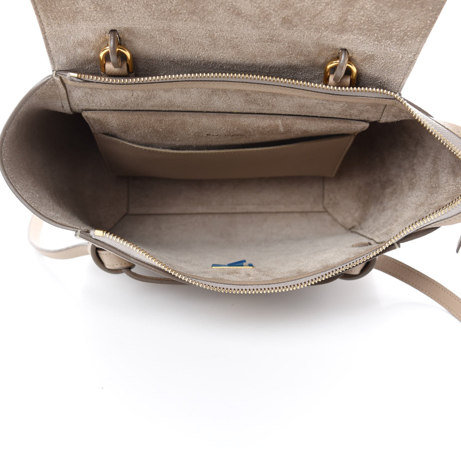 Celine Grained Calfskin Micro Belt Bag Light Taupe 6 of 12