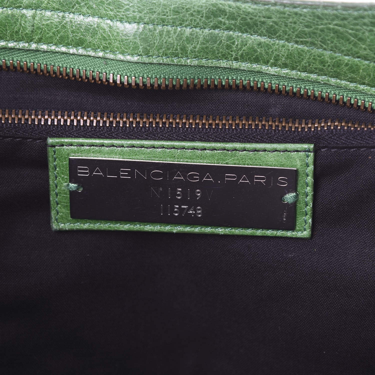 Balenciaga Agneau Classic Hardware City Vert Gazon 5 of 25