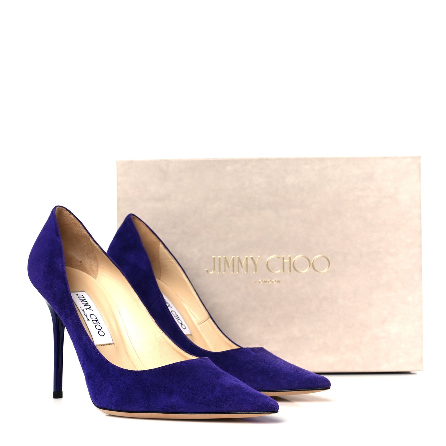 Suede Abel Pumps 38 Violet
