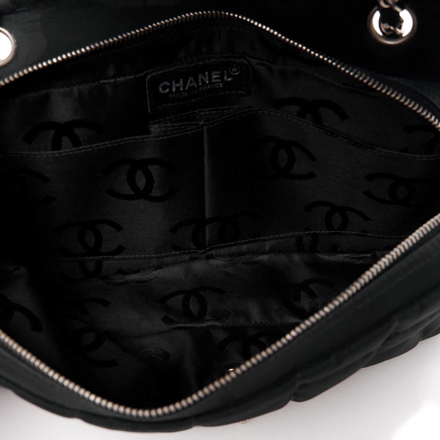 Chanel Nylon Square Quilted Flap Black 5 of 13