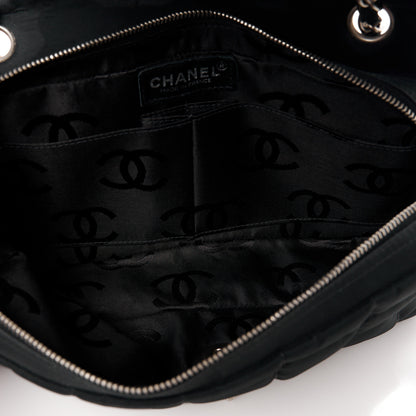 Chanel Nylon Square Quilted Flap Black 5 of 13