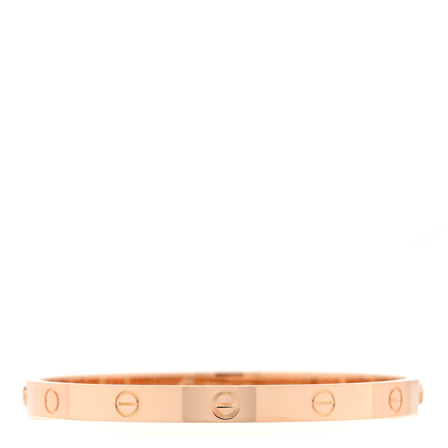 Cartier 18K Pink Gold LOVE Bracelet 19 1 of 6