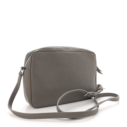 Saint Laurent Lambskin Monogram Small Lou Camera Bag Asphalt 3 of 14