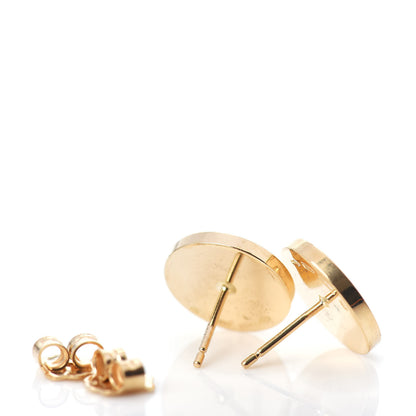 Bulgari 18K Yellow Gold Black Onyx BVLGARI BVLGARI Stud Earrings 4 of 4