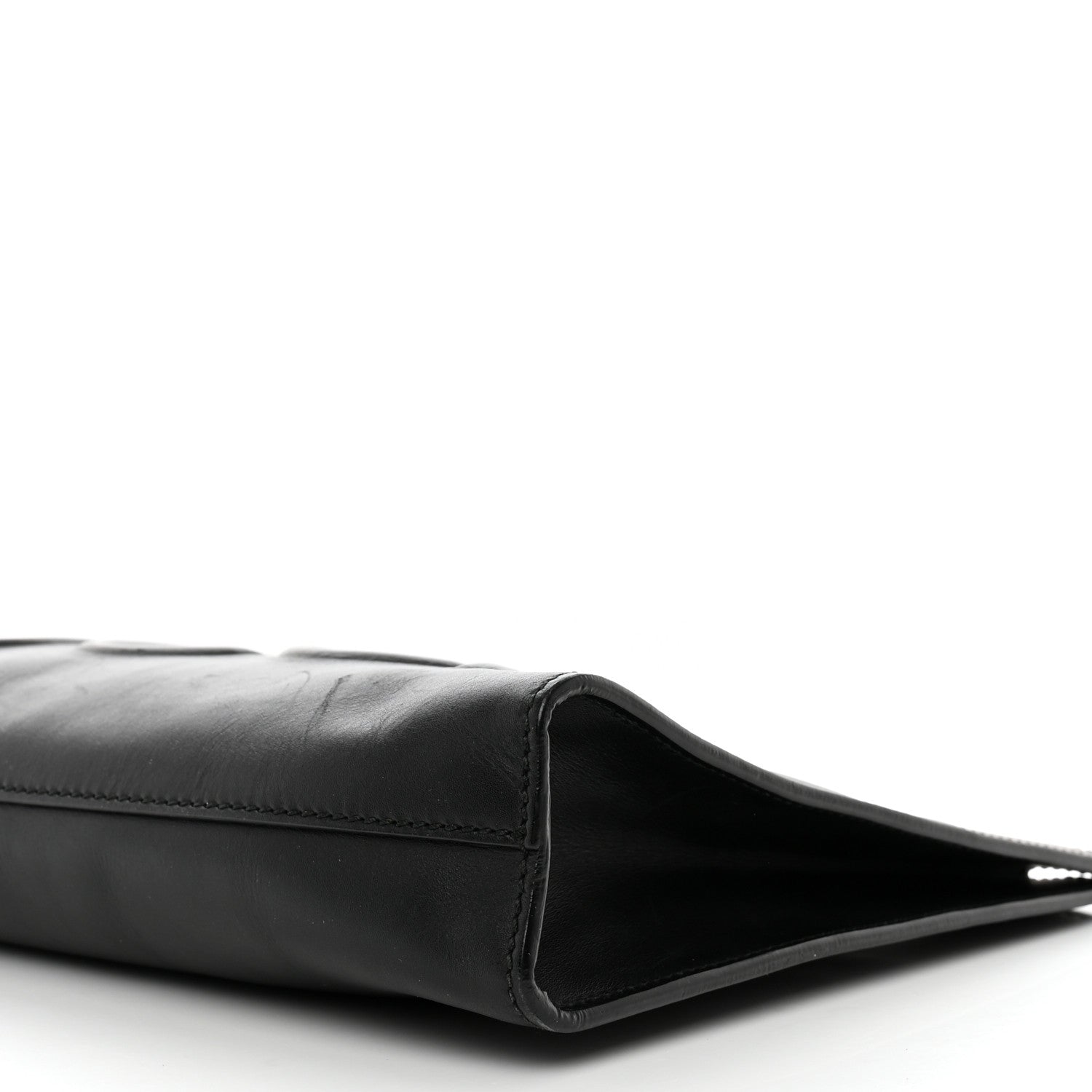 Gucci Calfskin Embossed XL Clutch Black 11 of 14