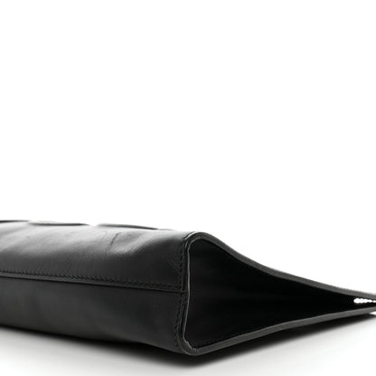 Gucci Calfskin Embossed XL Clutch Black 11 of 14