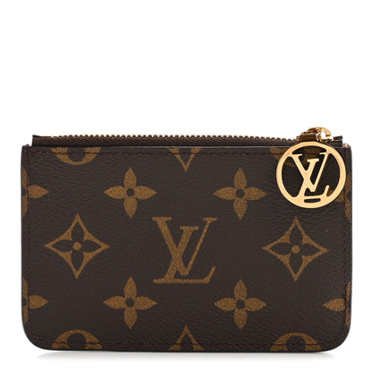 Louis Vuitton Monogram Zipped Romy Card Holder 1 of 8