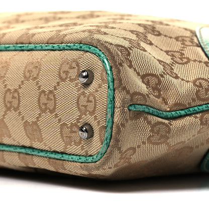 Gucci Monogram Shoulder Bag Turquoise 9 of 10