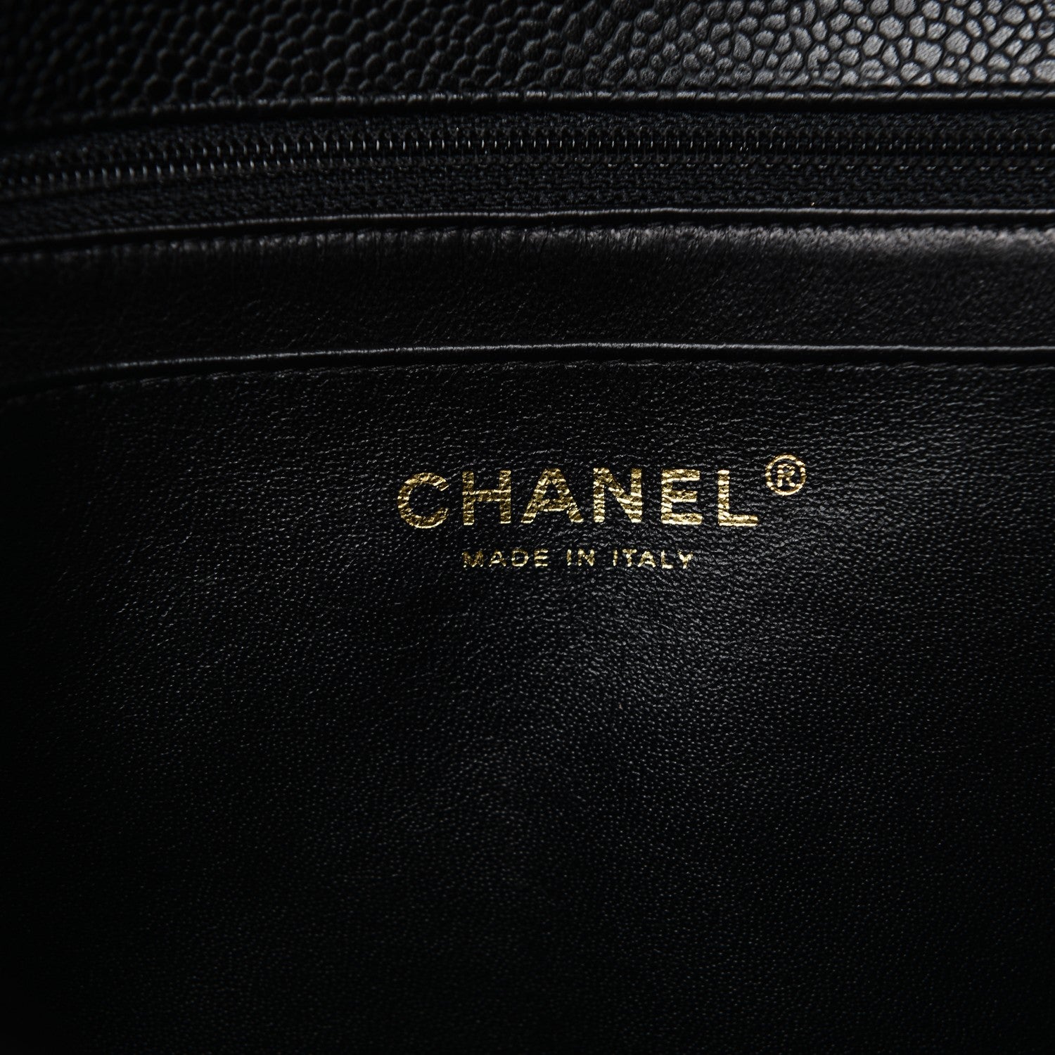 Chanel Caviar Quilted Jumbo Single Flap Black 6 of 6