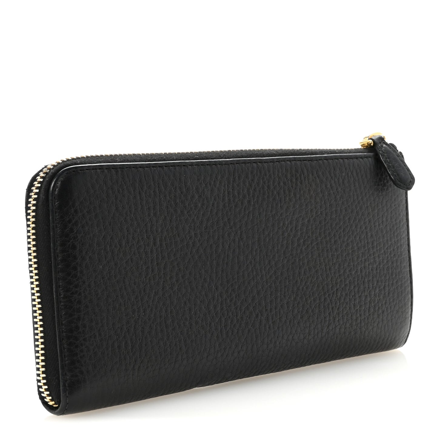 Vitello Move Half Zip Wallet Black