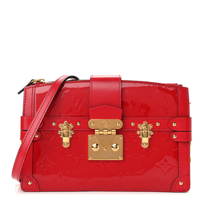 Louis Vuitton Vernis Trunk Clutch Cherry 1 of 8