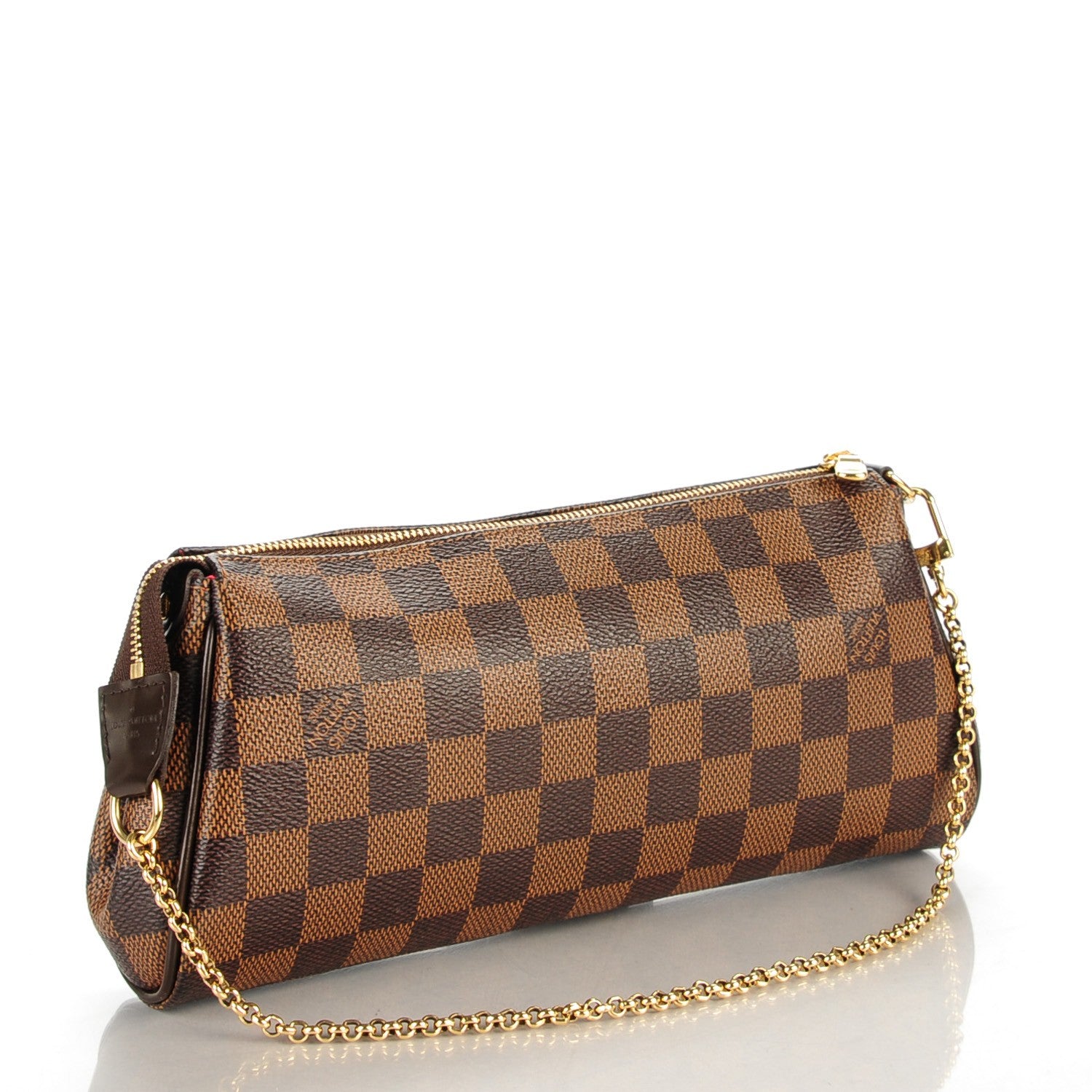 Louis Vuitton Damier Ebene Eva Clutch 3 of 8