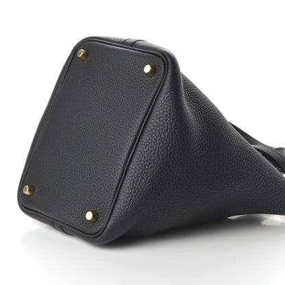 Hermes Taurillon Clemence Picotin Lock 18 PM Black 7 of 10