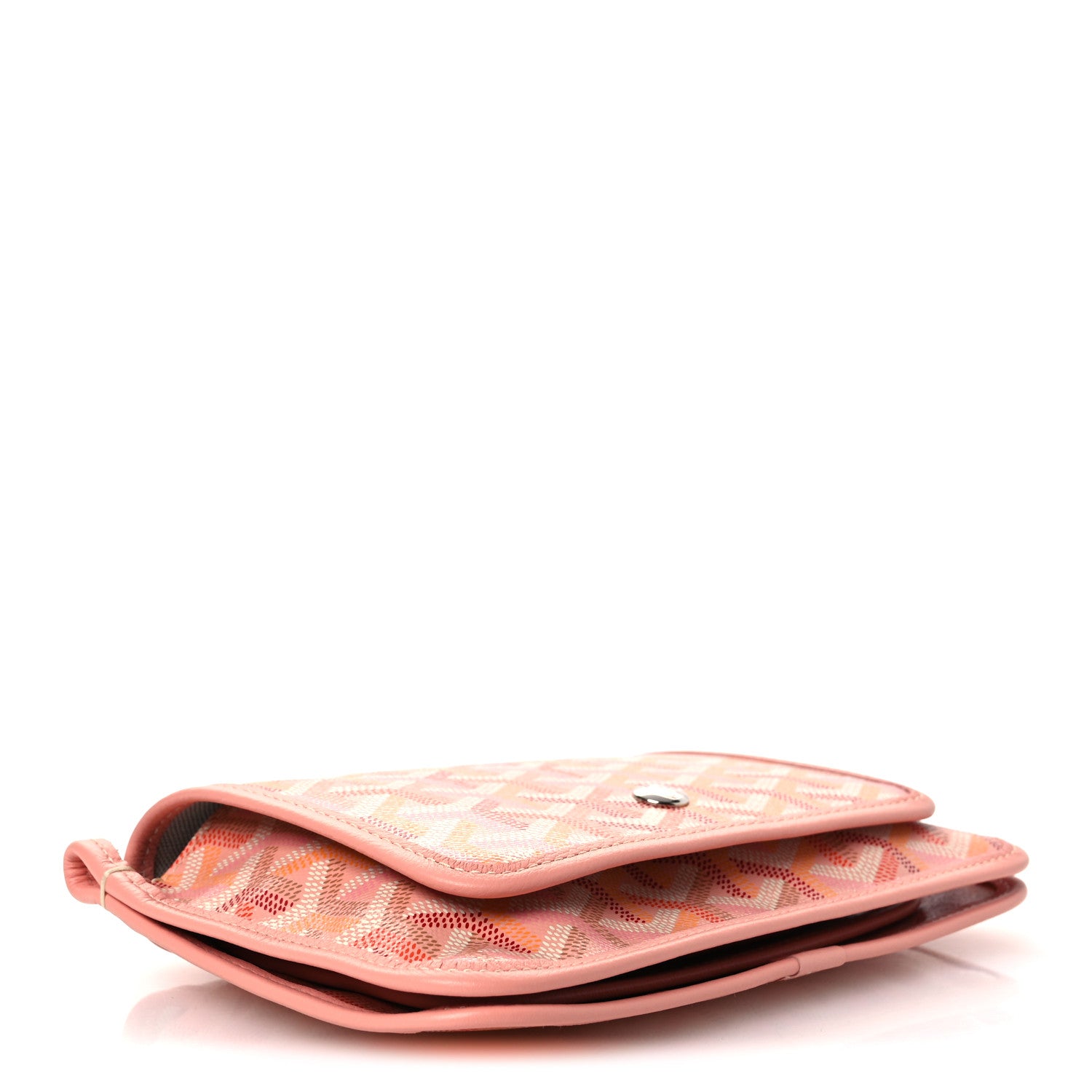Goyard Goyardine Plumet Wallet Clutch Powder Pink 4 of 11