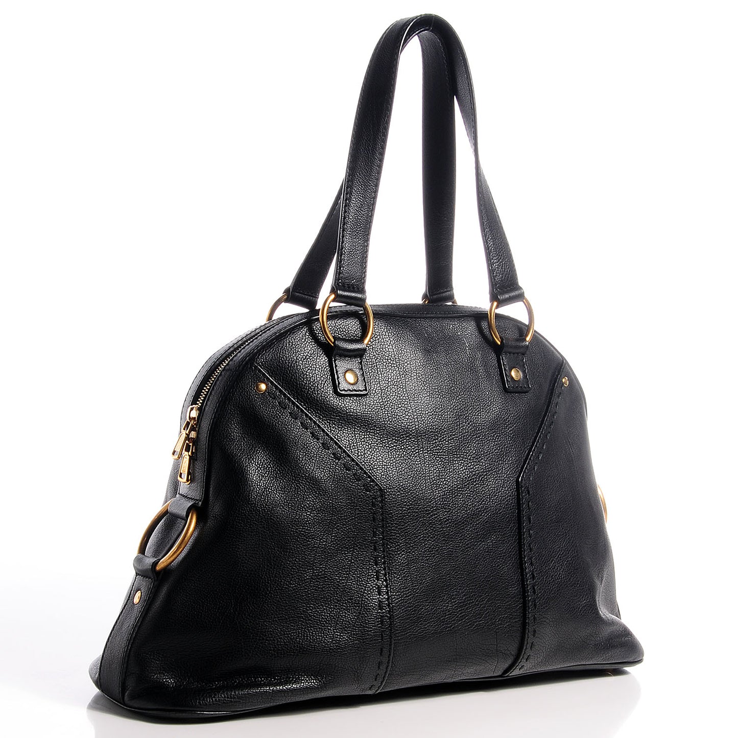 Leather Large Muse Black