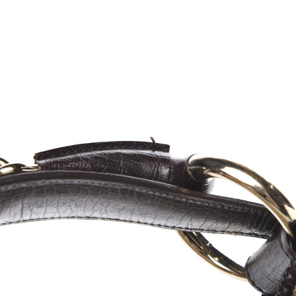 Gucci Monogram Large Horsebit Chain Hobo Dark Brown 11 of 11