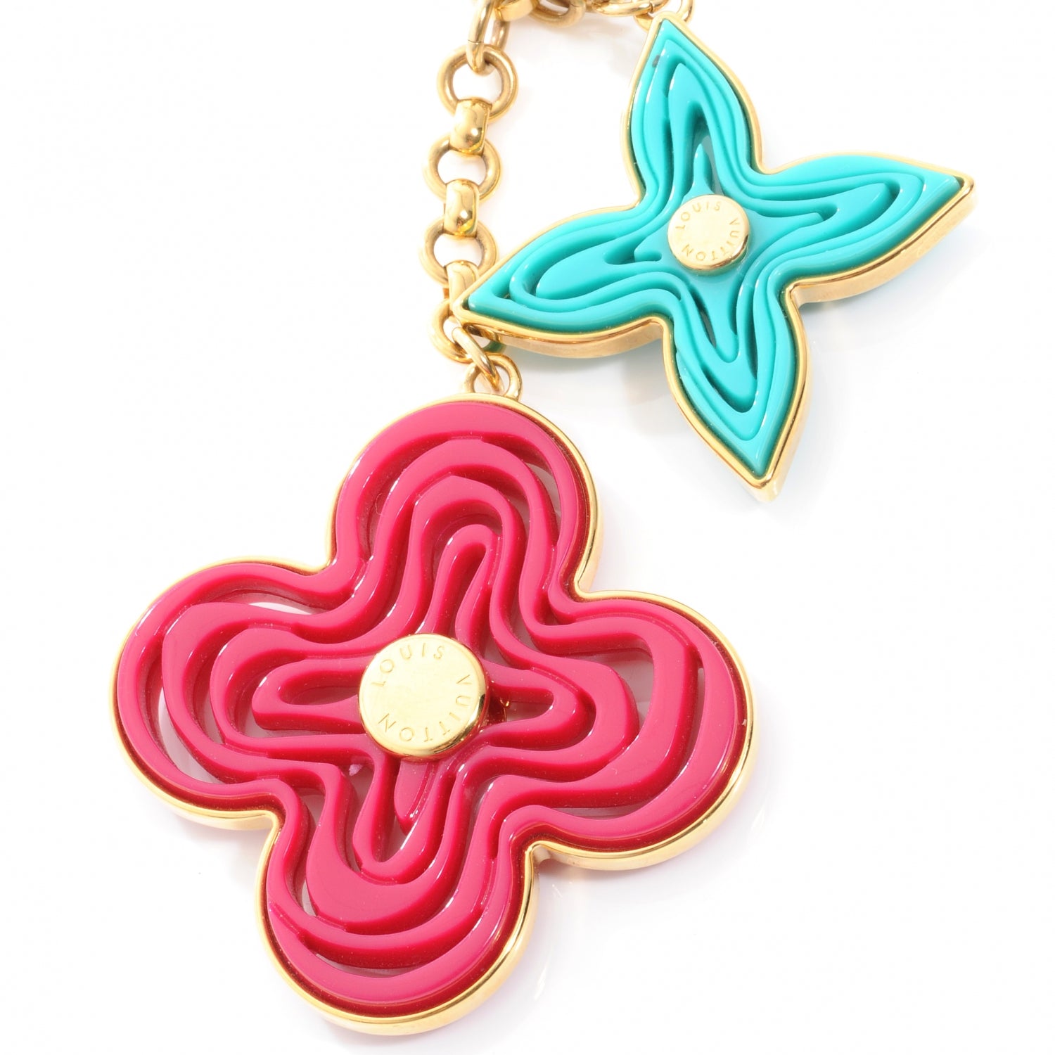Louis Vuitton Resin Naif Bag Charm Grenadine 3 of 5