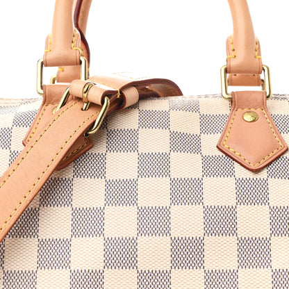Louis Vuitton Damier Azur Speedy Bandouliere 25 8 of 12
