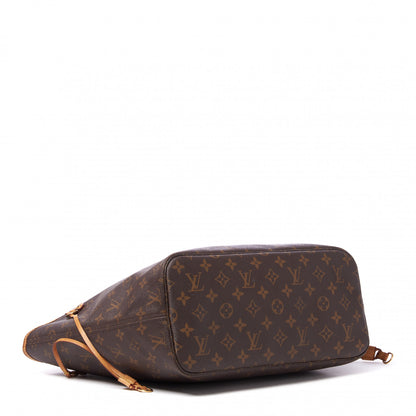 Louis Vuitton Monogram Neverfull MM 3 of 9