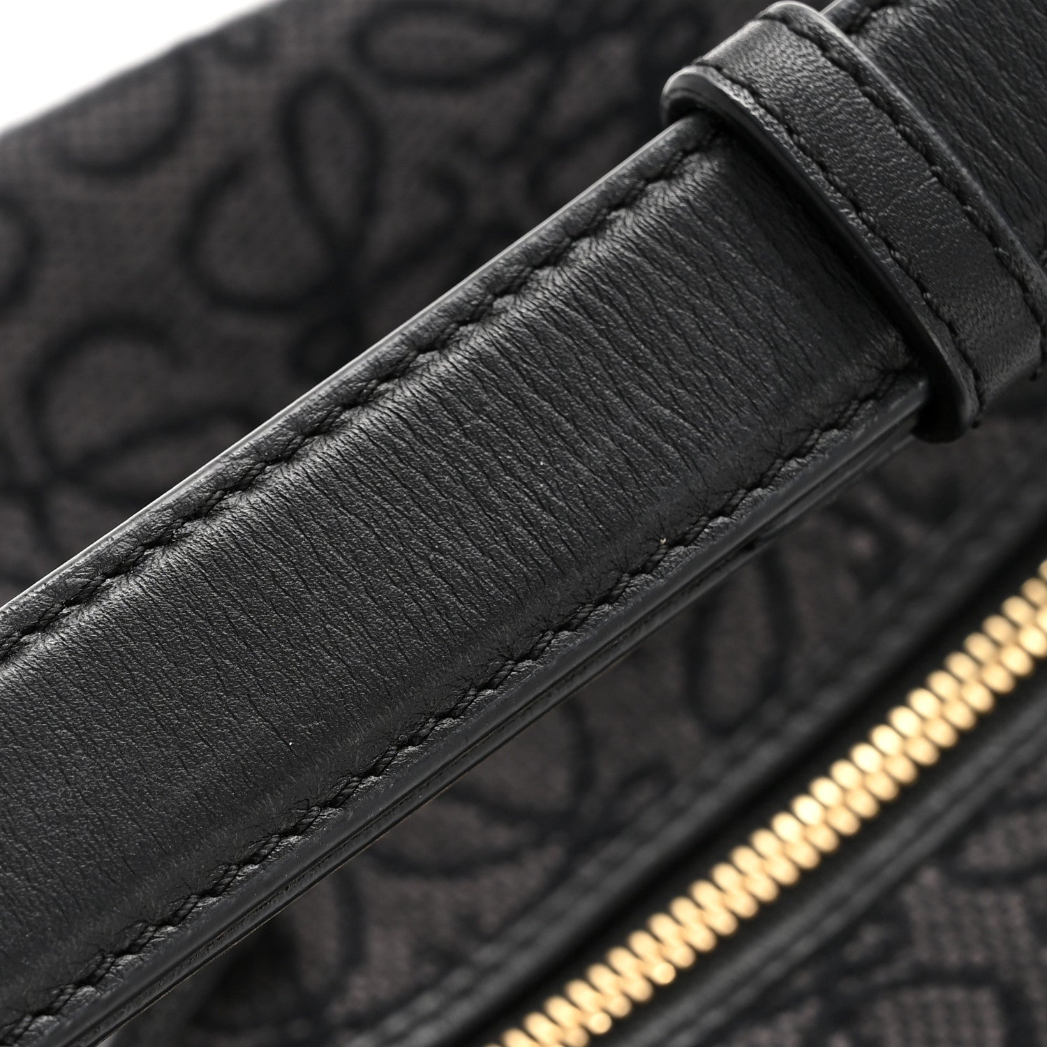 Loewe Jacquard Anagram Calfskin Medium Cubi Bag Anthracite Black 11 of 12