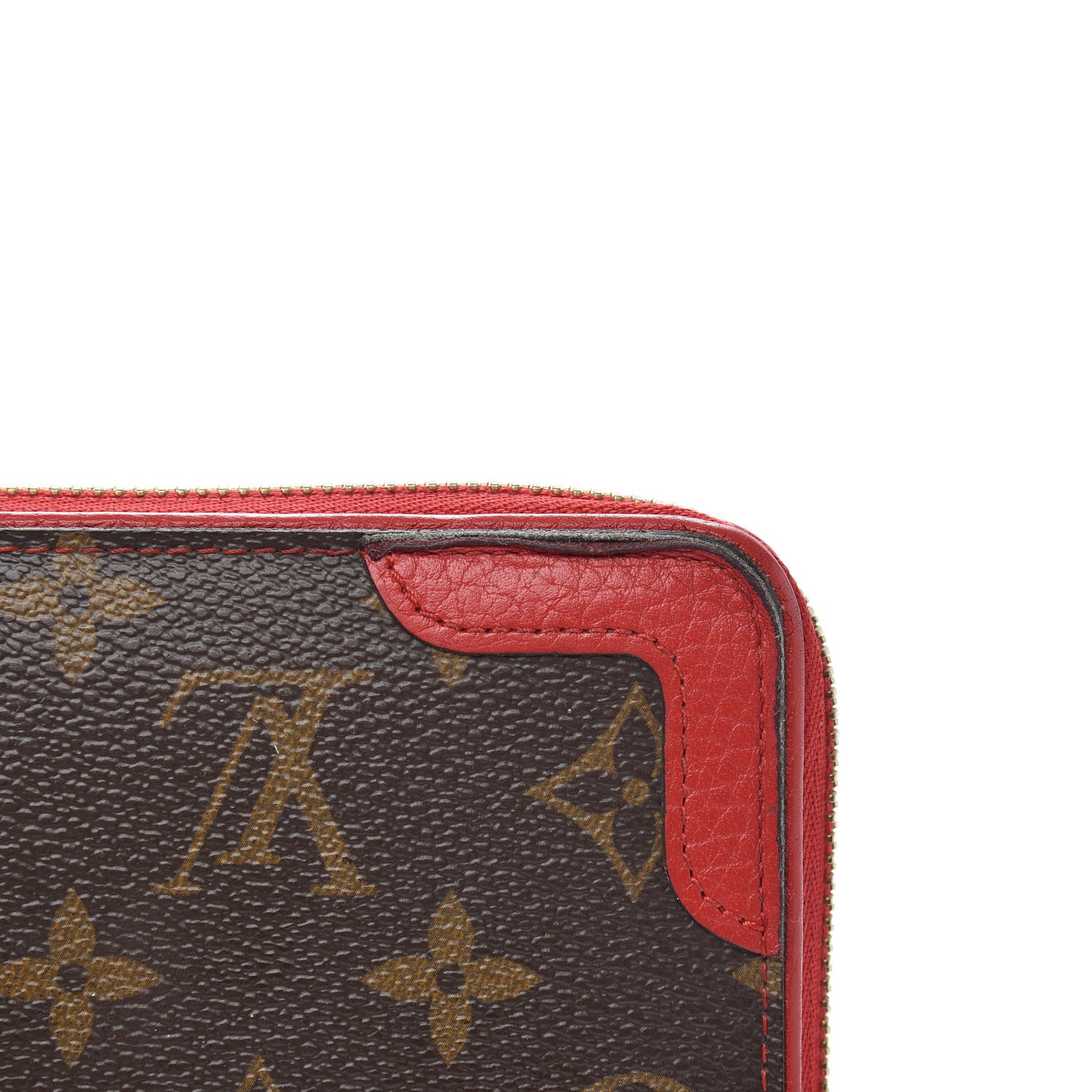 Louis Vuitton Monogram Retiro Zippy Wallet Cherry 12 of 13