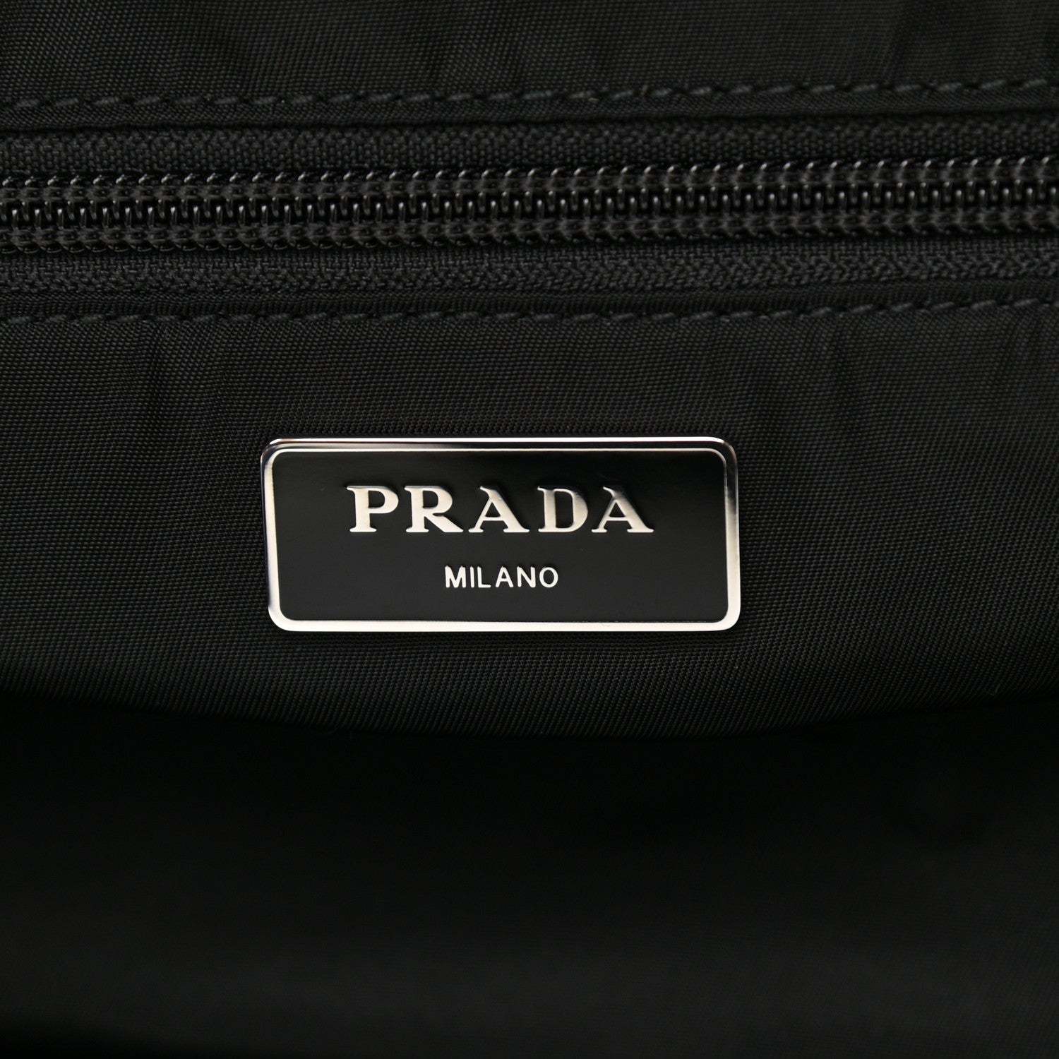 Prada Nylon Tessuto Montagna Messenger Bag Black 6 of 10