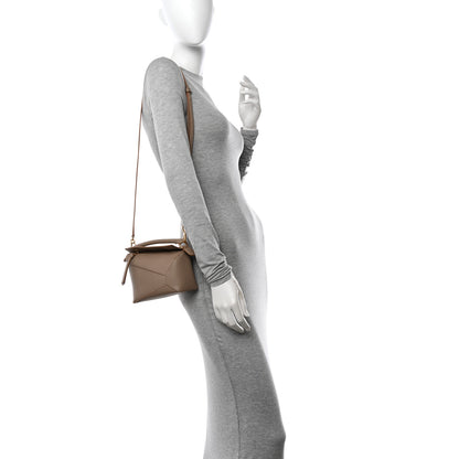 Loewe Calfskin Mini Puzzle Edge Bag Sand Mink 2 of 9