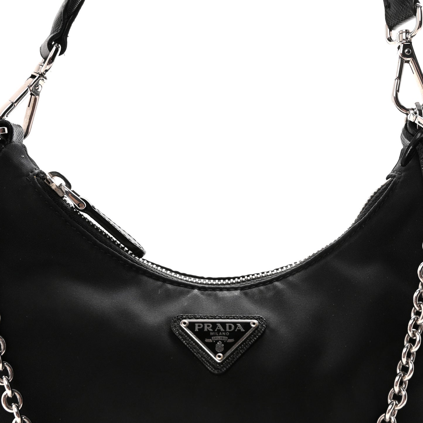 Nylon Re-Edition 2005 Shoulder Bag Black