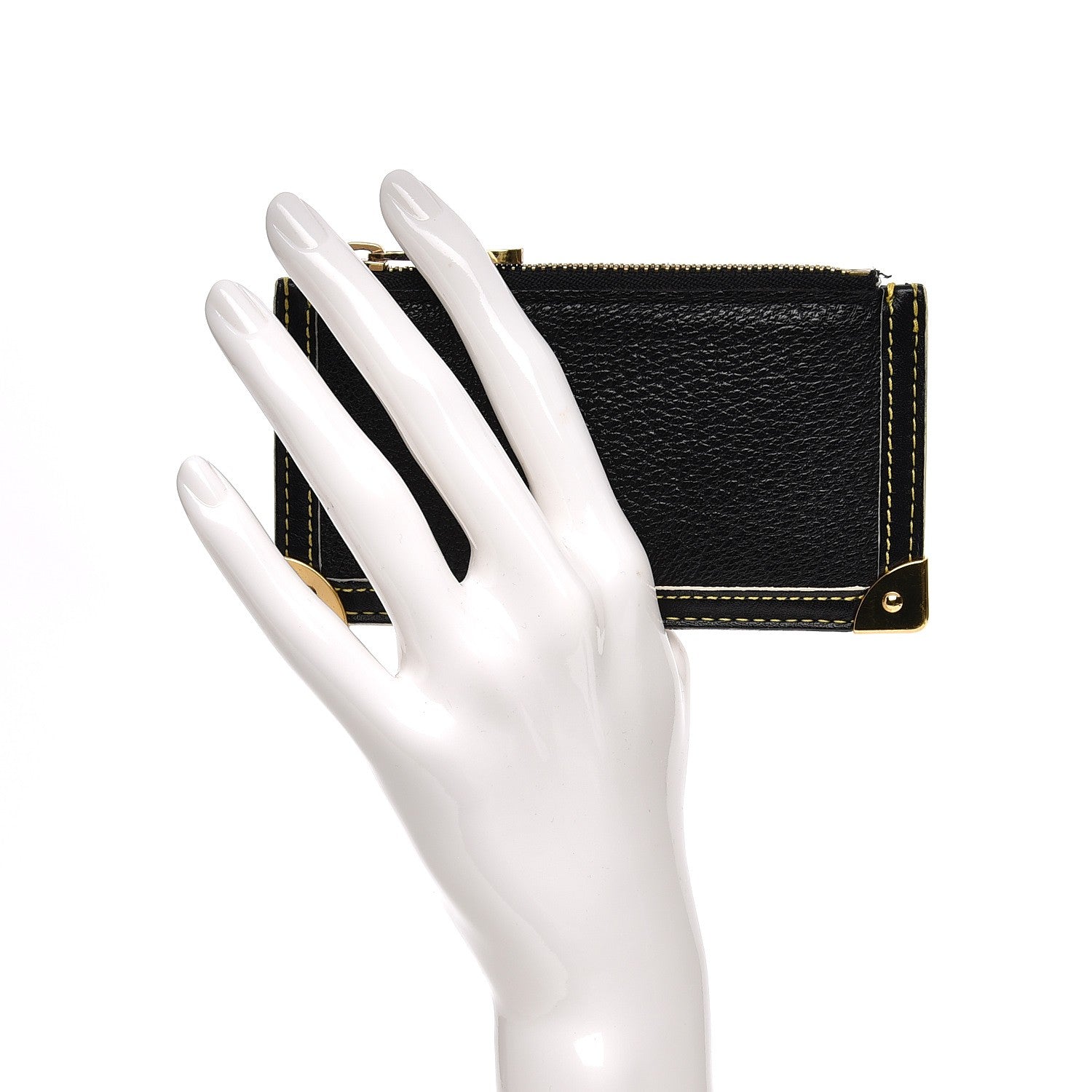 Louis Vuitton Suhali Key Pouch Black 10 of 16