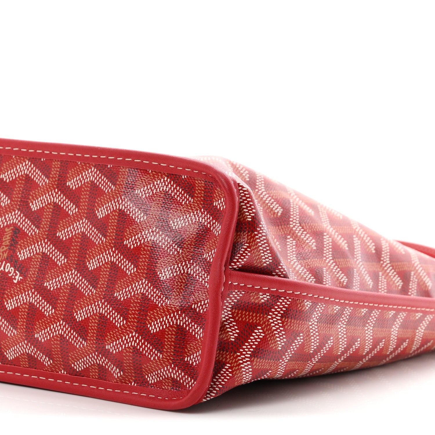 Goyard Goyardine Reversible Mini Anjou Red 17 of 18