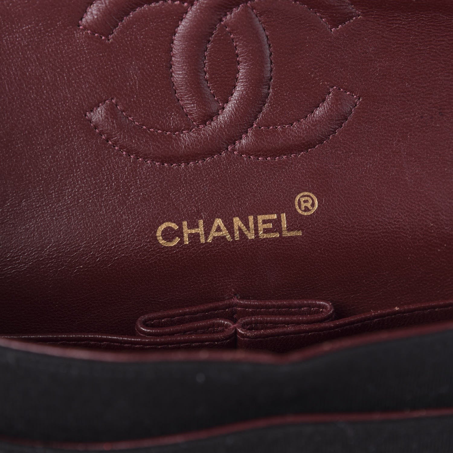 Chanel Jersey Quilted Small Double Flap Black 9 of 12