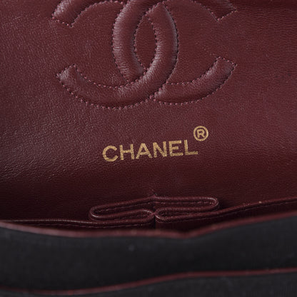 Chanel Jersey Quilted Small Double Flap Black 9 of 12