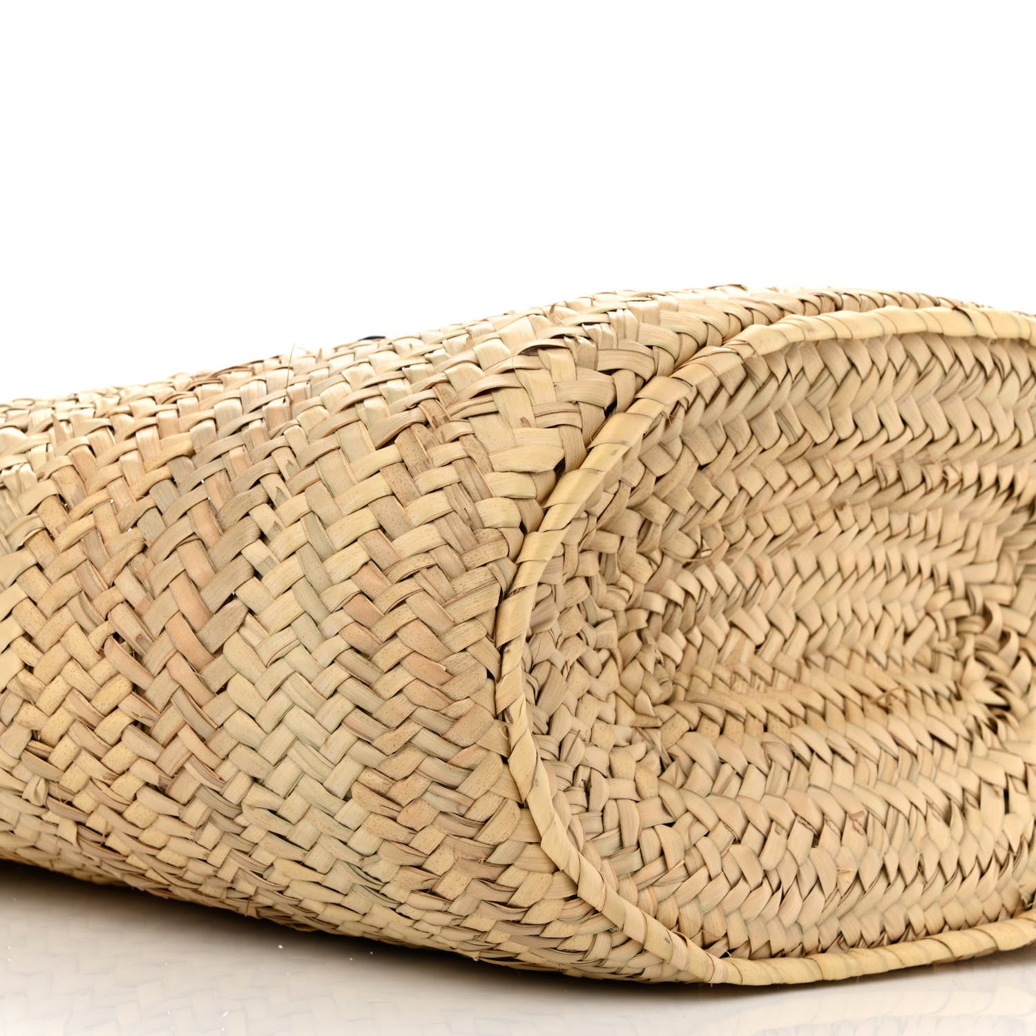 Loewe Raffia Large Basket Tote Bag Natural Tan 9 of 10