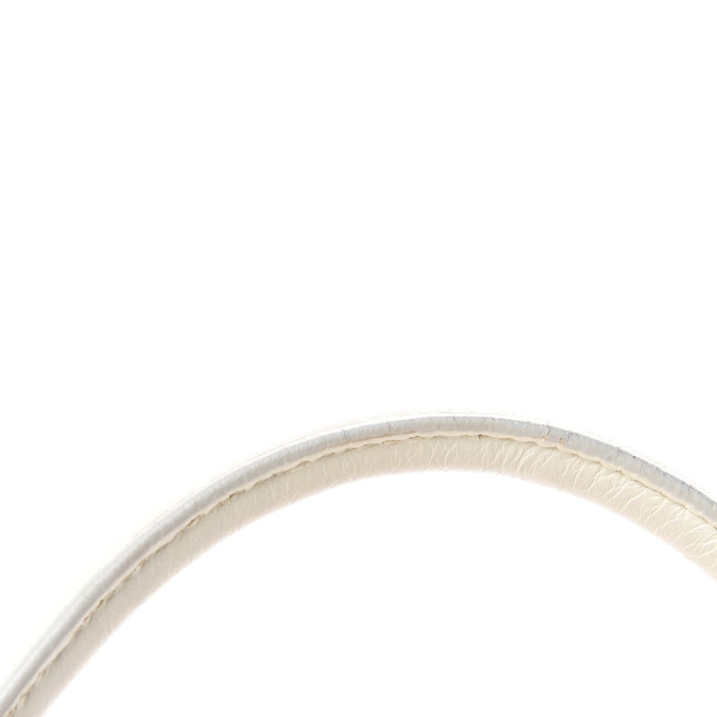 Nylon Tessuto Vitello Daino Pushlock Tote Lavanda Bianco