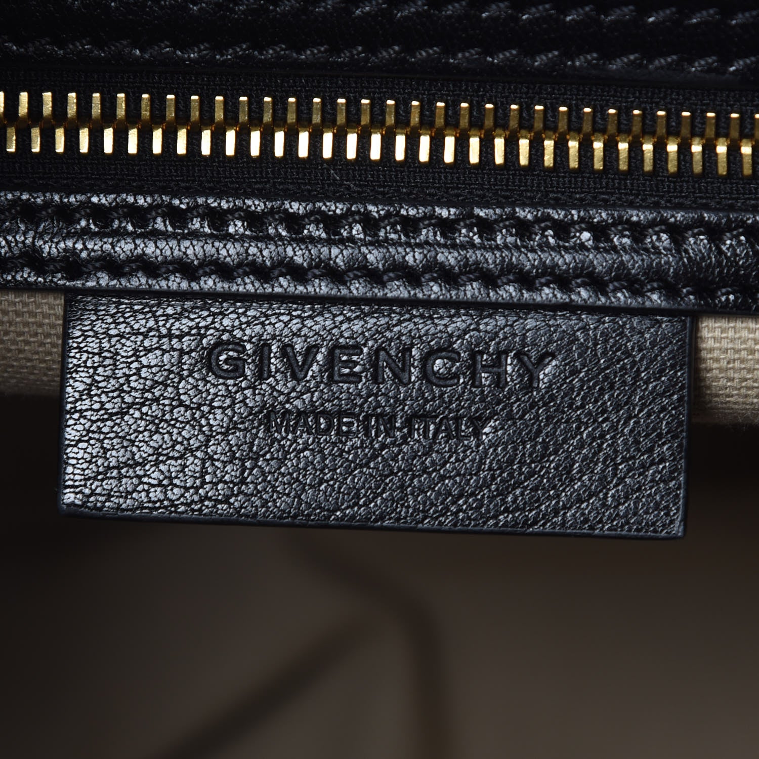 Givenchy Calfskin Suede Leopard Print Small Antigona Black 9 of 10