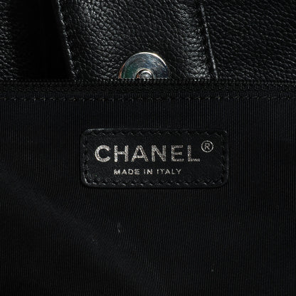 Chanel Calfskin Cerf Shopper Tote Black 8 of 8