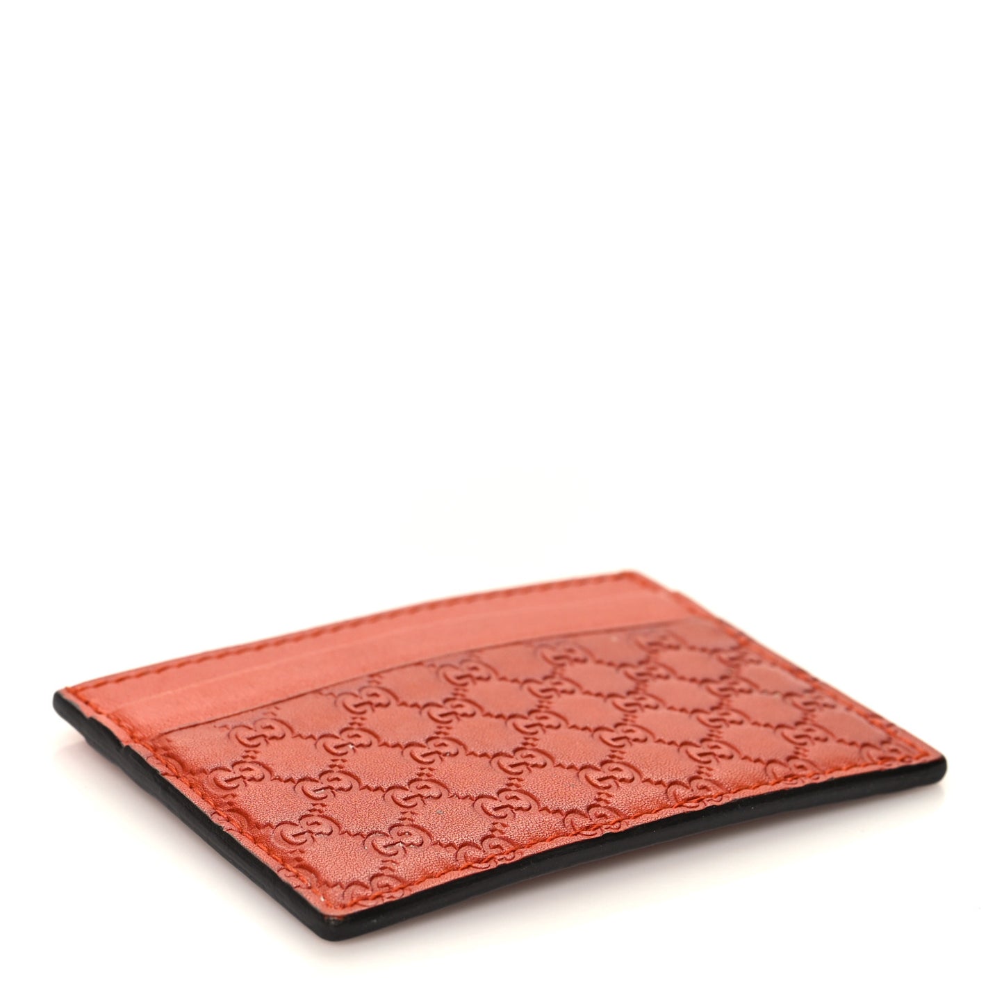 Microguccissima Card Holder Sun Orange