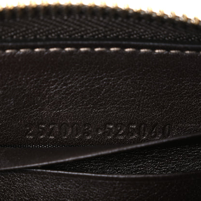 Gucci Monogram Mayfair Zip Around Wallet Dark Brown 7 of 7