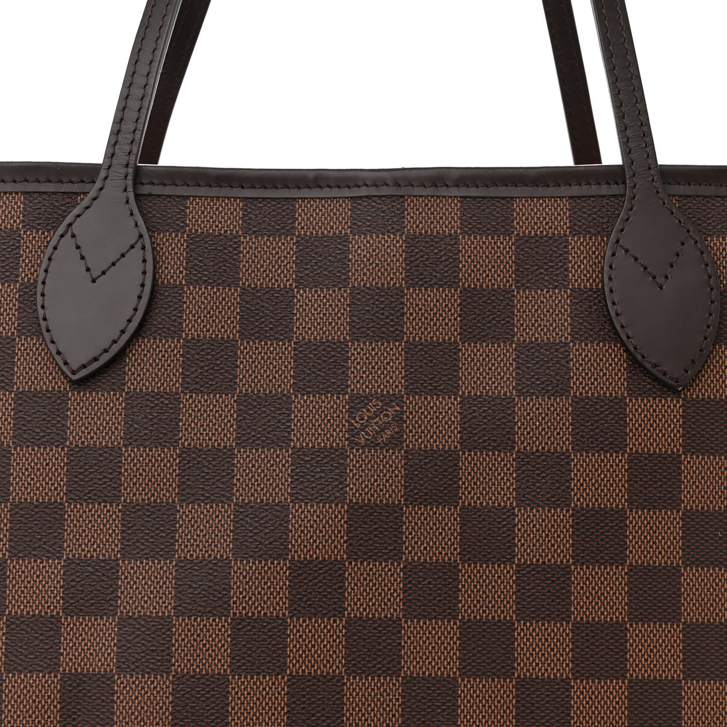 Louis Vuitton LOUIS VUITTON Damier Ebene Neo Neverfull MM Rose Ballerine 8 of 15