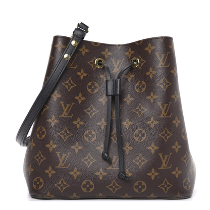 Louis Vuitton Monogram Neonoe MM Black 1 of 9