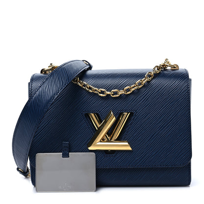Louis Vuitton Epi Twist Shoulder Bag MM Indigo 1 of 7
