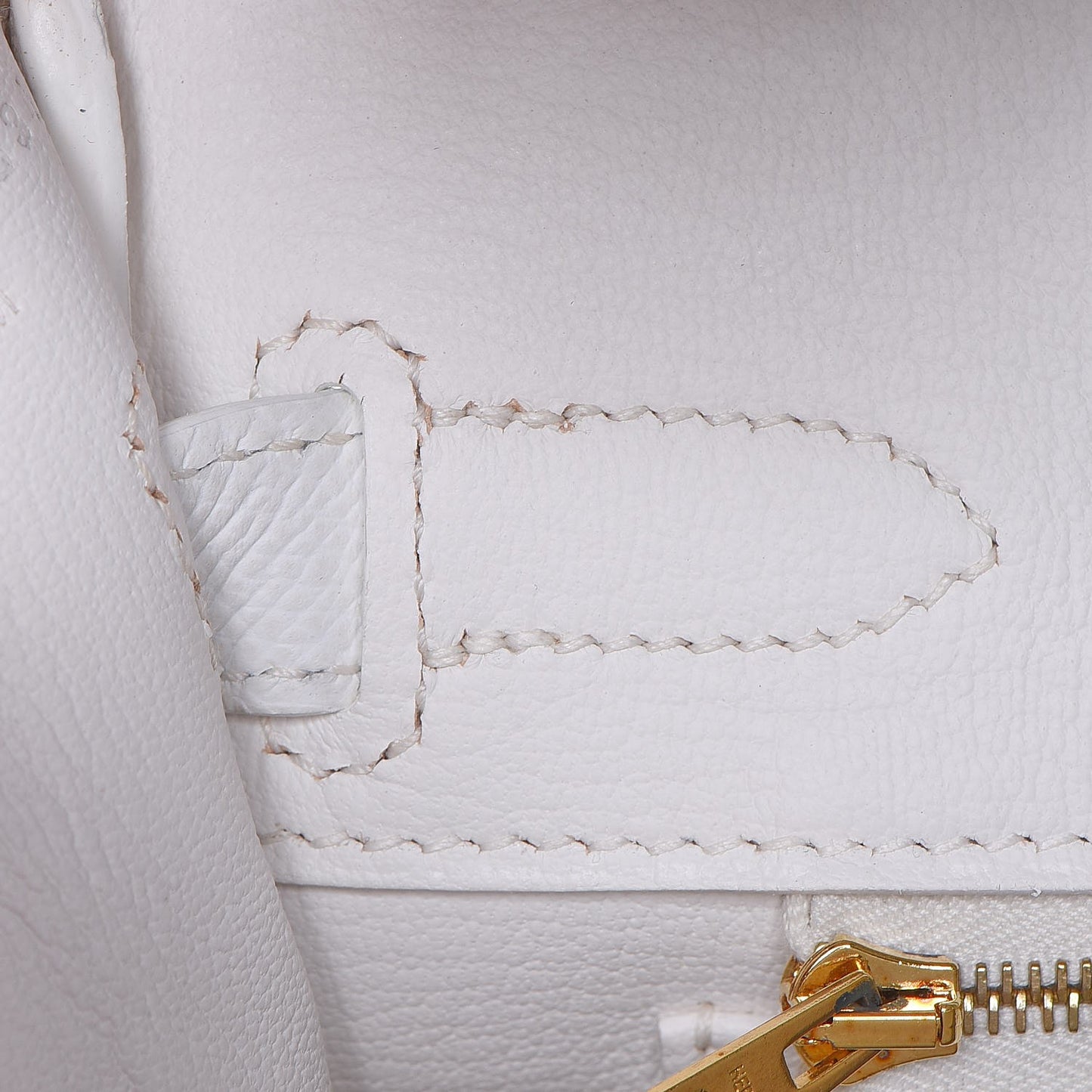 Epsom Birkin 30 Blanc White