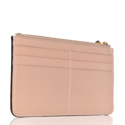 Chloe Calfskin Alphabet Long Zipped Wallet Blush Nude 3 of 10